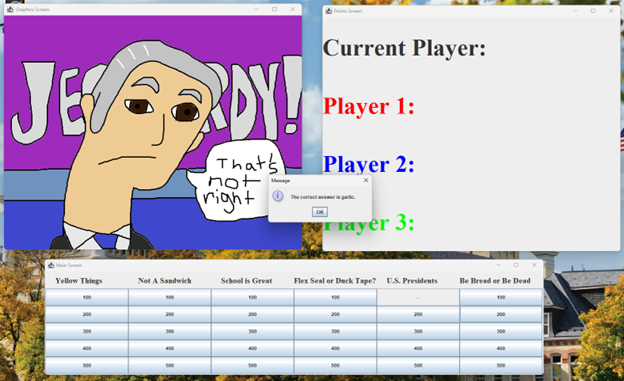 Gameplay image of Jep!